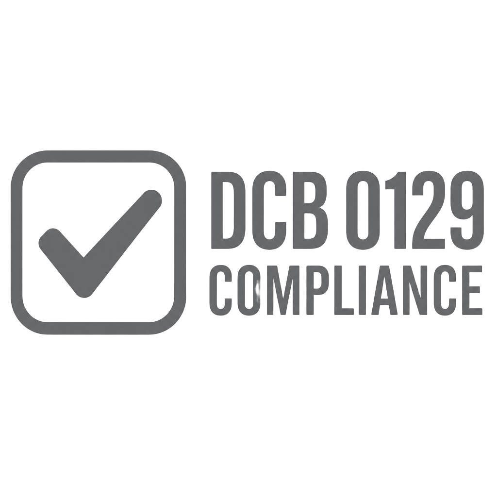 DCB 0129 Compliance badge